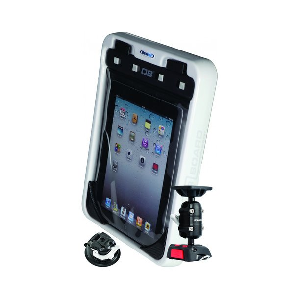 MarinePod iPad holder og vandtt OverBoard Etui&nbsp;med flexibel ROKK sugekop