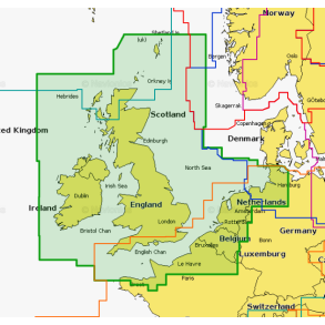 Navionics Plus 28XG - UK, Irland mv.