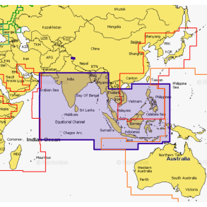 Navionics Plus 31XG - Det Indiske Ocean og Det Sydkinesiske Hav