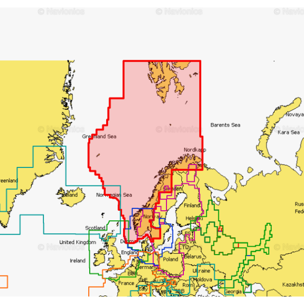 Navionics Plus 49XG - Norge m.m