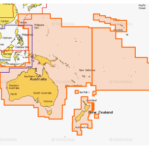 Navionics Plus 50XG - Australien og New Zealand