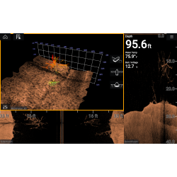 Raymarine RV212 3D transducer pakke bronze