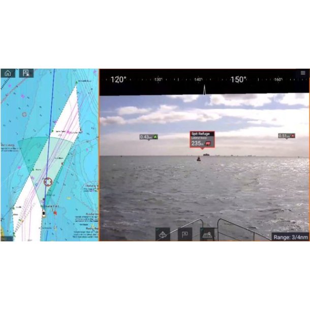 Raymarine Clearcruise AR 210 pakke