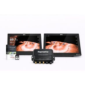 Raymarine Axiom+ 12 dobbeltsk�rmssystem med LightHouse Nordeuropa-s�kort og AIS 700