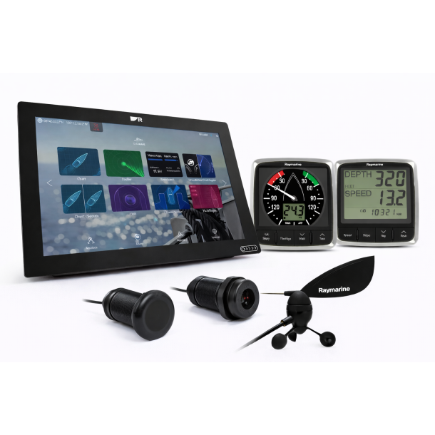 Komplet sejlerpakke Axiom+12 med I50/I60 displays med givere