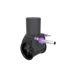 SidePower SX35 bov/agterpropel