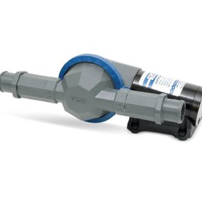 Spule-/membranpumper