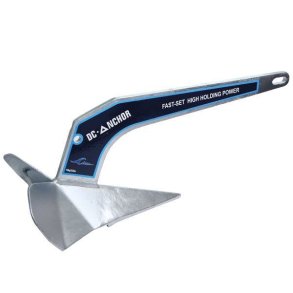 DC - Delta anker 40 kg galvaniseret - til bde 21-24m