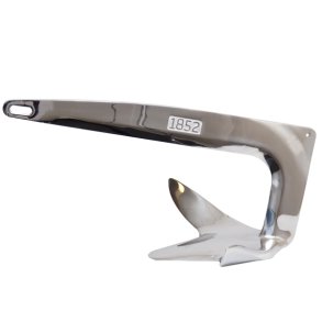1852 M-anker rustfri stl 15 kg, max 40 fod