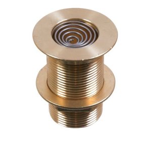 Guidi Gennemfring messing med fjedersi, 3/4