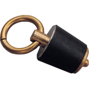 Roca bundprop messing/gummi 3/4