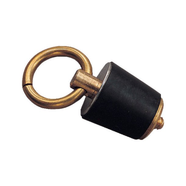 Roca bundprop messing/gummi 3/4"