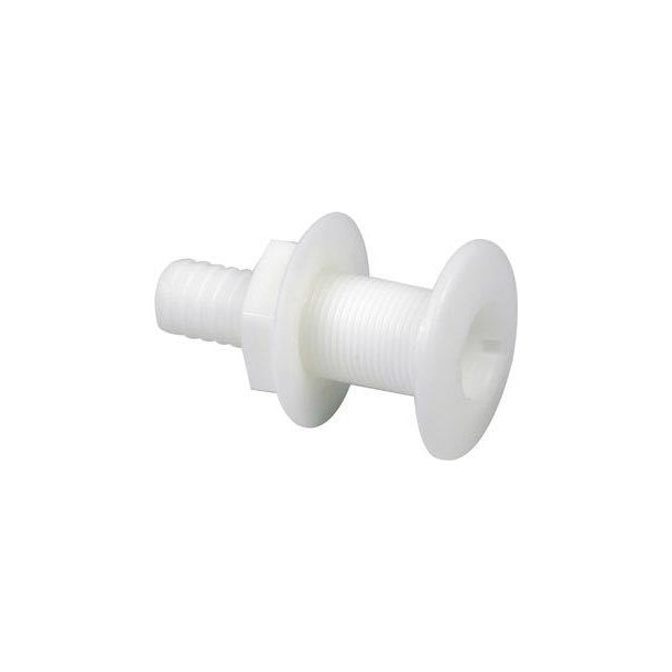 Pvc gennemfring 1 1/2" 38mm studs