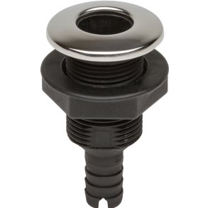 Gennemfring m/rustfri htte, 1