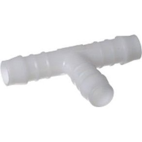 Plast t-stykke 13mm