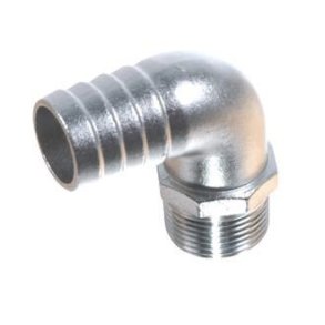 1852 Slangestuds 90 udv. gevind, 1/2 x 20mm