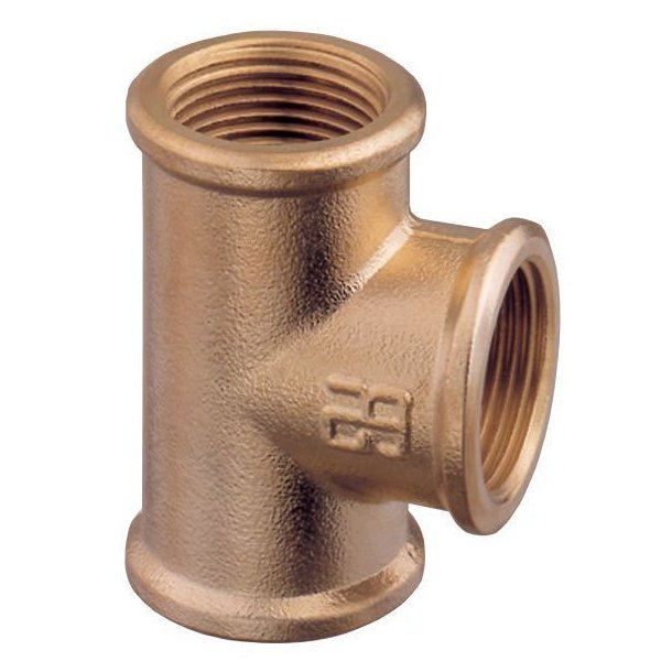 Guidi T- stykke  3/8" bronze