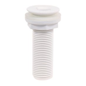 Trudesign Skroggennemfring undersnket hvid komposit 1 1/4