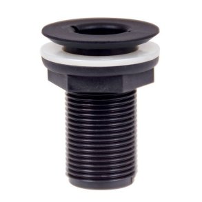 Trudesign Skroggennemfring undersnket sort komposit 1 1/4