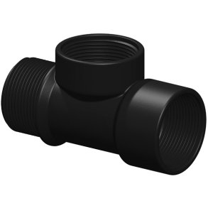 Trudesign T-stykke han/hun/hun, 1 1/2