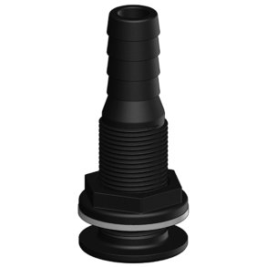 Trudesign Gennemfring komposit sort 2