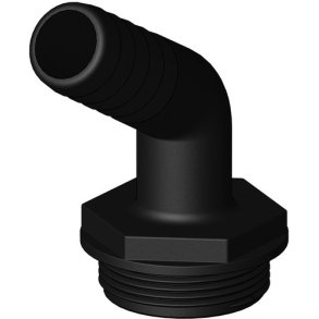 Trudesign Aquavalve slangestuds sort 120 1 1/2