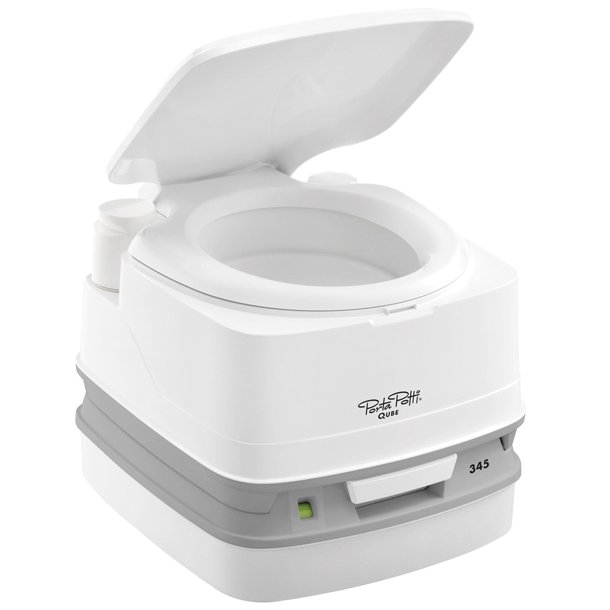 Porta potti toilet qube 345 hvid