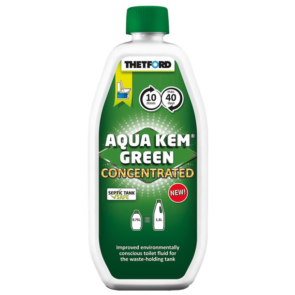 Thetford Toiletvske Aqua Kem Green concentrated, 0,75L