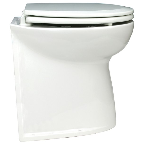 Jabsco toilet "Deluxe" lige bagkant, ferskvand 17"