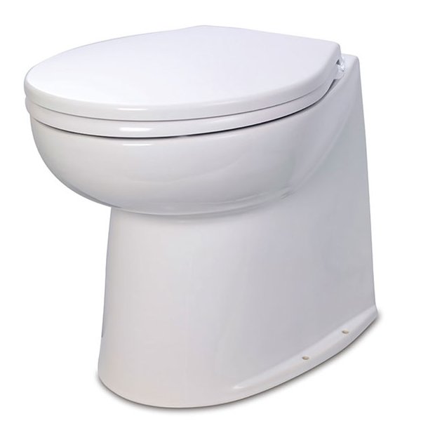 Jabsco toilet "Deluxe" lige bagkant saltvand 17"