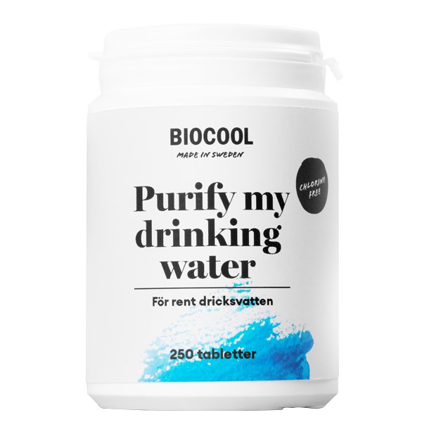 Biocool Clean Water, 250 tabletter