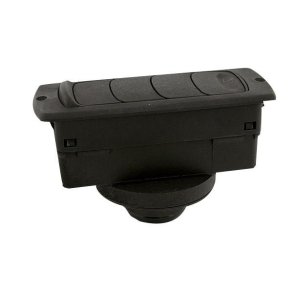 Retangul�r dyse med luk 55 mm tilslutning, lige