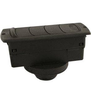 Retangul�r dyse med luk 55 mm tilslutning, 45�