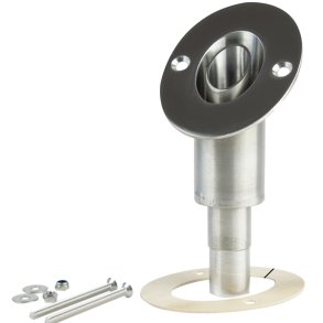 Autoterm Skroggennemfring vinklet RF tilslutning, 24mm