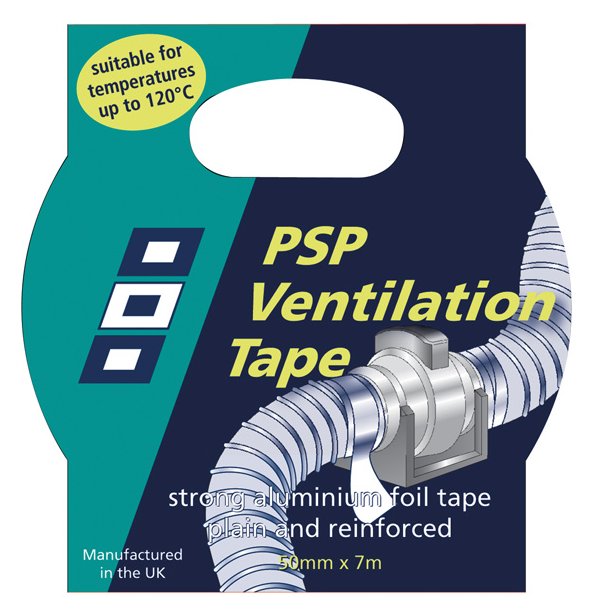 PSP alu ventilationstape forstrket