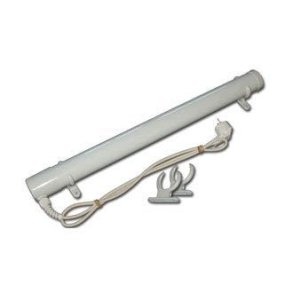 1852 Varmer�r hvid 220V CE 80W, 610 mm