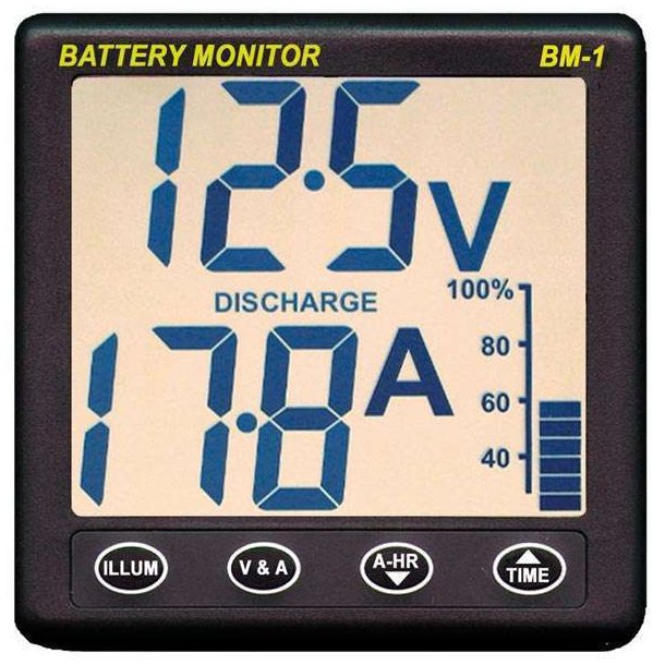 Nasa Clipper batteri monitor BM-2, 12V