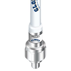 Glomex Promarine VHF glasfiber antenne med 1