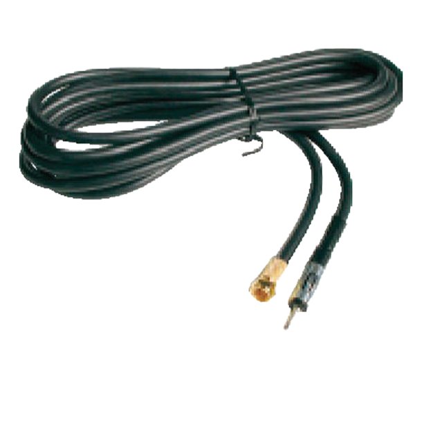 Glomex FM kabel Female gold/Motorola stik, 3.6 m