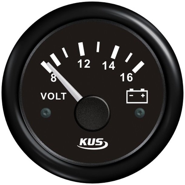 KUS analog voltmeter sort