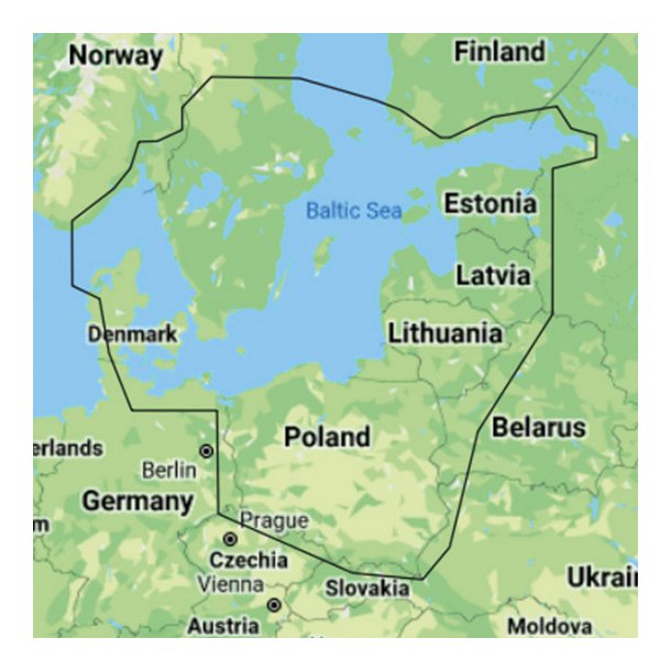 C-Map Y299 Reveal, Danmark til Lowrance, Simrad og B&G