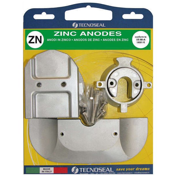 Tecnoseal zink anode kit mercruiser alpha one gen2