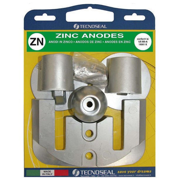 Tecnoseal zink Anode kit mercruis.bravo iii-04