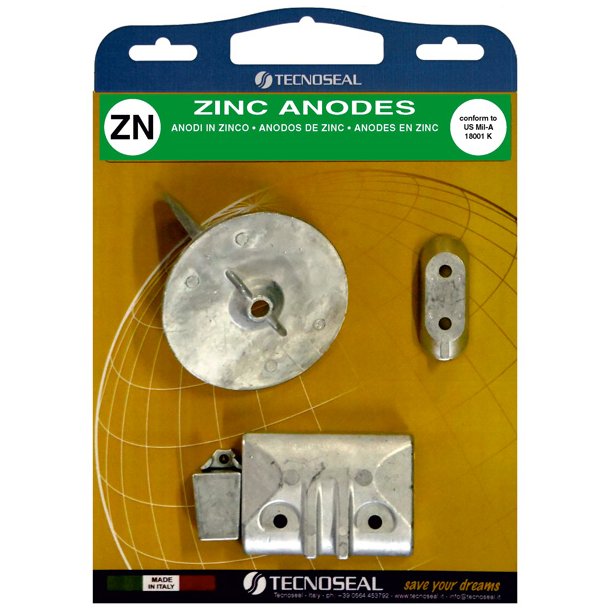 Tecnoseal Zinkanode kit til yamaha 40-50hk