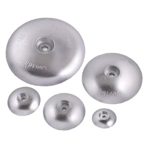 1852 Zink rundanode til Fairline/Sealine 70mm 203g