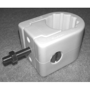 Pulpitfste UCIX-M hvid, skrue M5x30