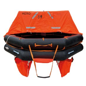 HERO Redningsflde YACHT SOLAS A kompakt i container, 6 pers