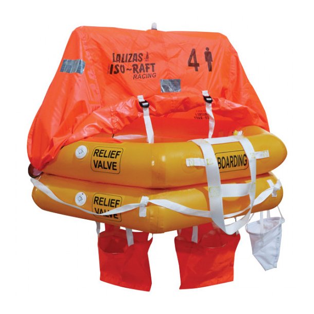 Lalizas Racing redningsflde ISO 9650-1 i container 6 pers