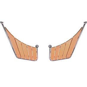 Badeplatform til snekke, 95/47x65 cm