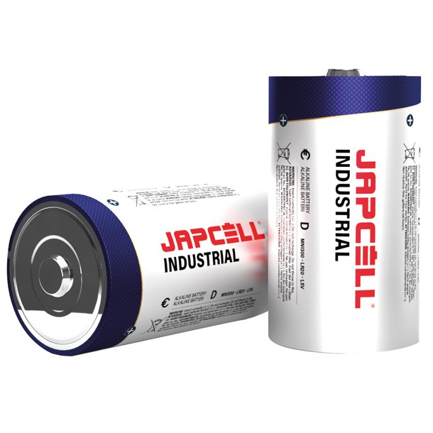 Japcell Industrial batteri D / LR20, 10 stk